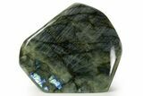 Flashy Free-Standing Polished Labradorite - Madagascar #364187-1